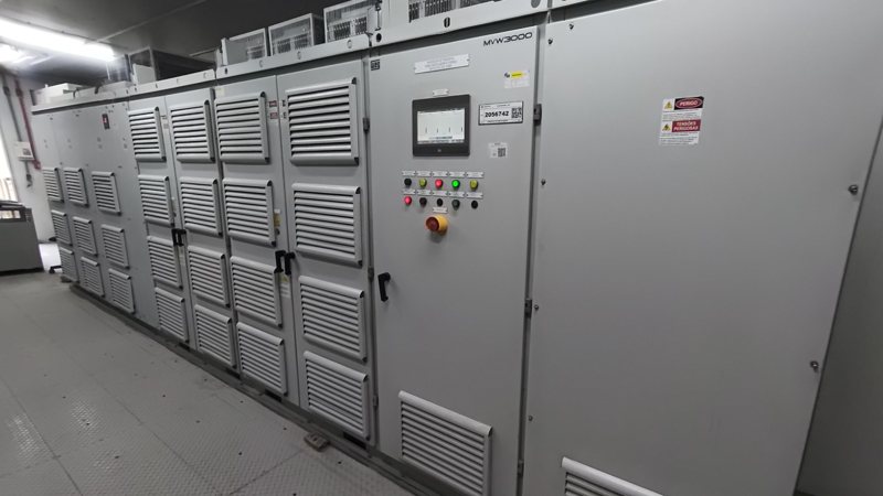 Manutenção Preventiva, Corretiva, Comissionamento e Startup de inversores de Média Tensão MVW01 e MVW3000