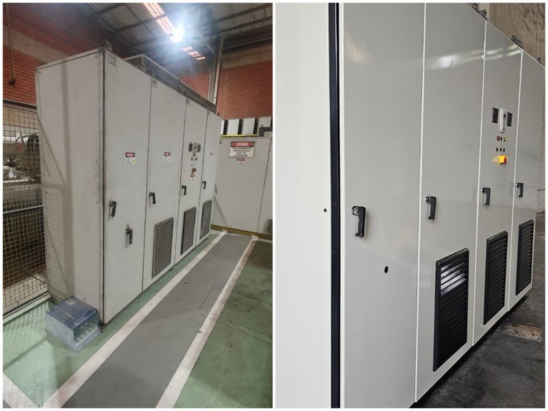 Manutenção preventiva e retrofit de painéis elétricos